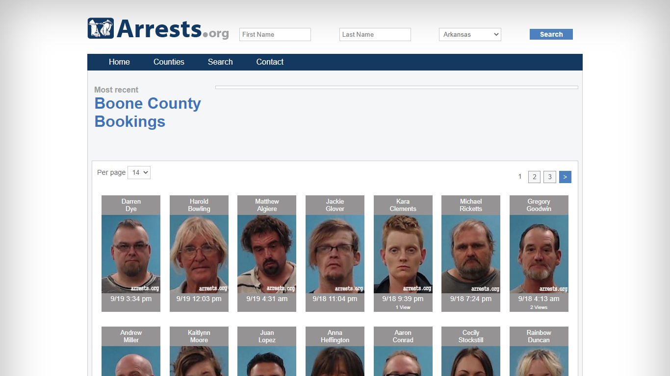 Boone County Arrests and Inmate Search